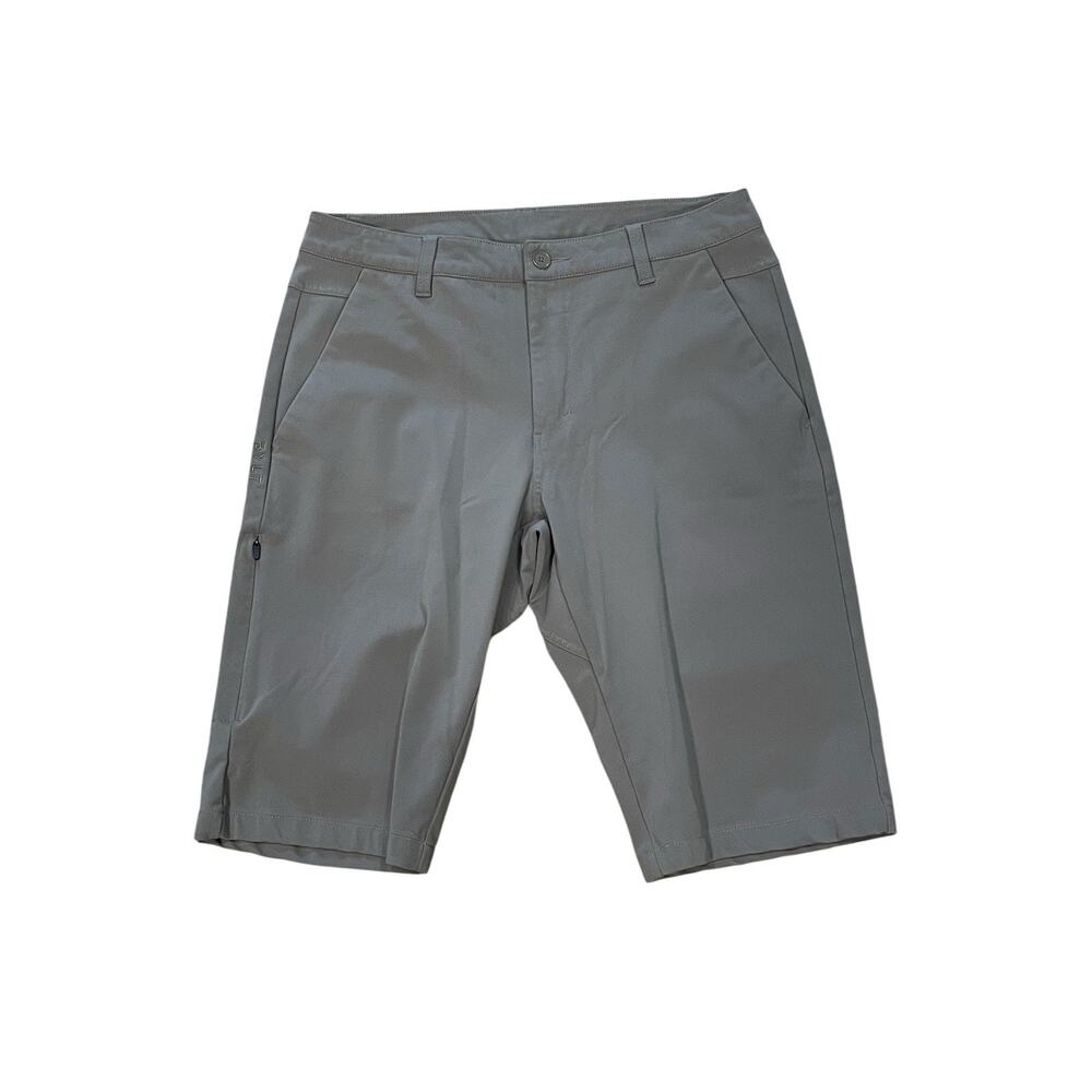 BYLT Premium Basics Everyday 2.0 Shorts Men's 34 Beige Stretch Casual 13”